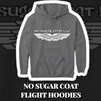 no sugar coat flight hoodie