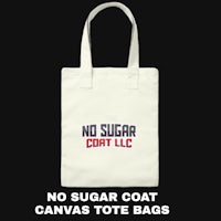 no sugar craft canvas tote bag