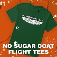 no sugar coat flight tees