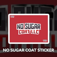 no sugar coat sticker